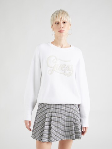 GUESS Sweater 'JOLIE' in White: front