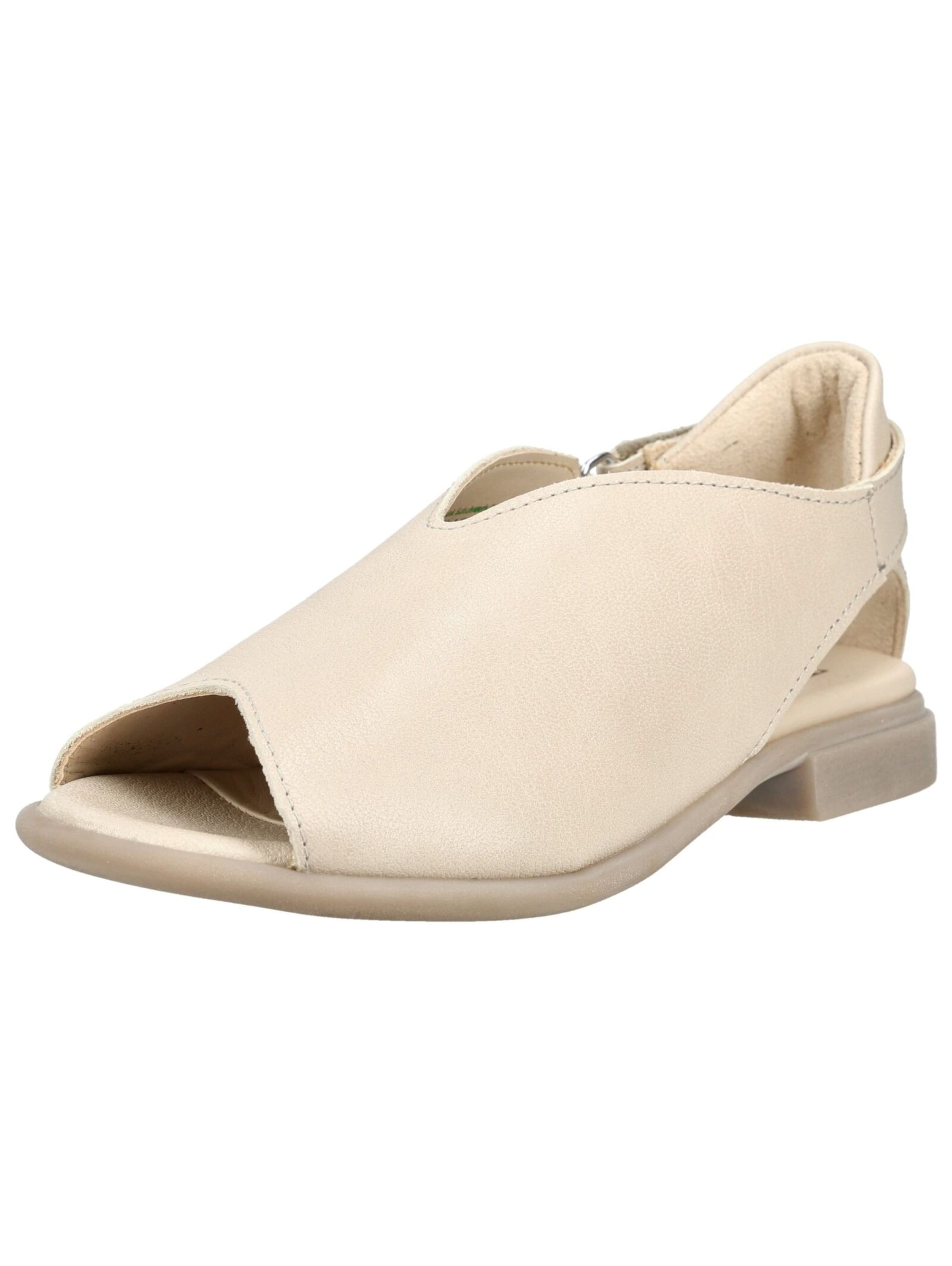 Sandalo con cinturino di THINK! in beige: frontale