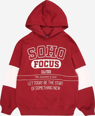 Only & Sons Junior Свитшот 'OSJCATER' в Красный: спереди