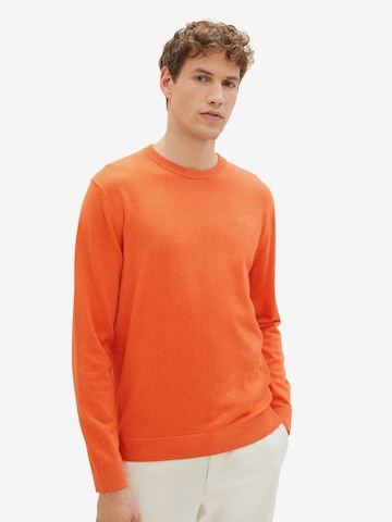 TOM TAILOR Pullover i orange: forside
