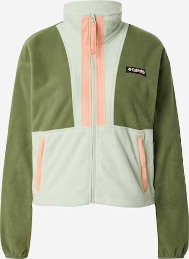 COLUMBIA Veste de sport en vert / menthe / saumon, Vue avec produit