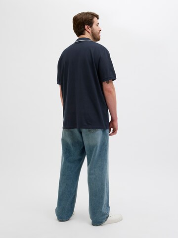 Jack & Jones Plus Shirt 'JJHUDSON' in Blauw