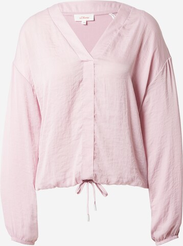 s.Oliver Shirt in Roze: voorkant