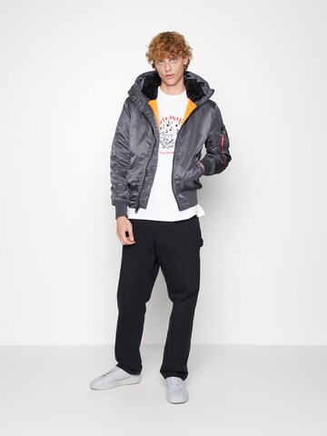 ALPHA INDUSTRIES Vinterjacka 'MA-1' i grå