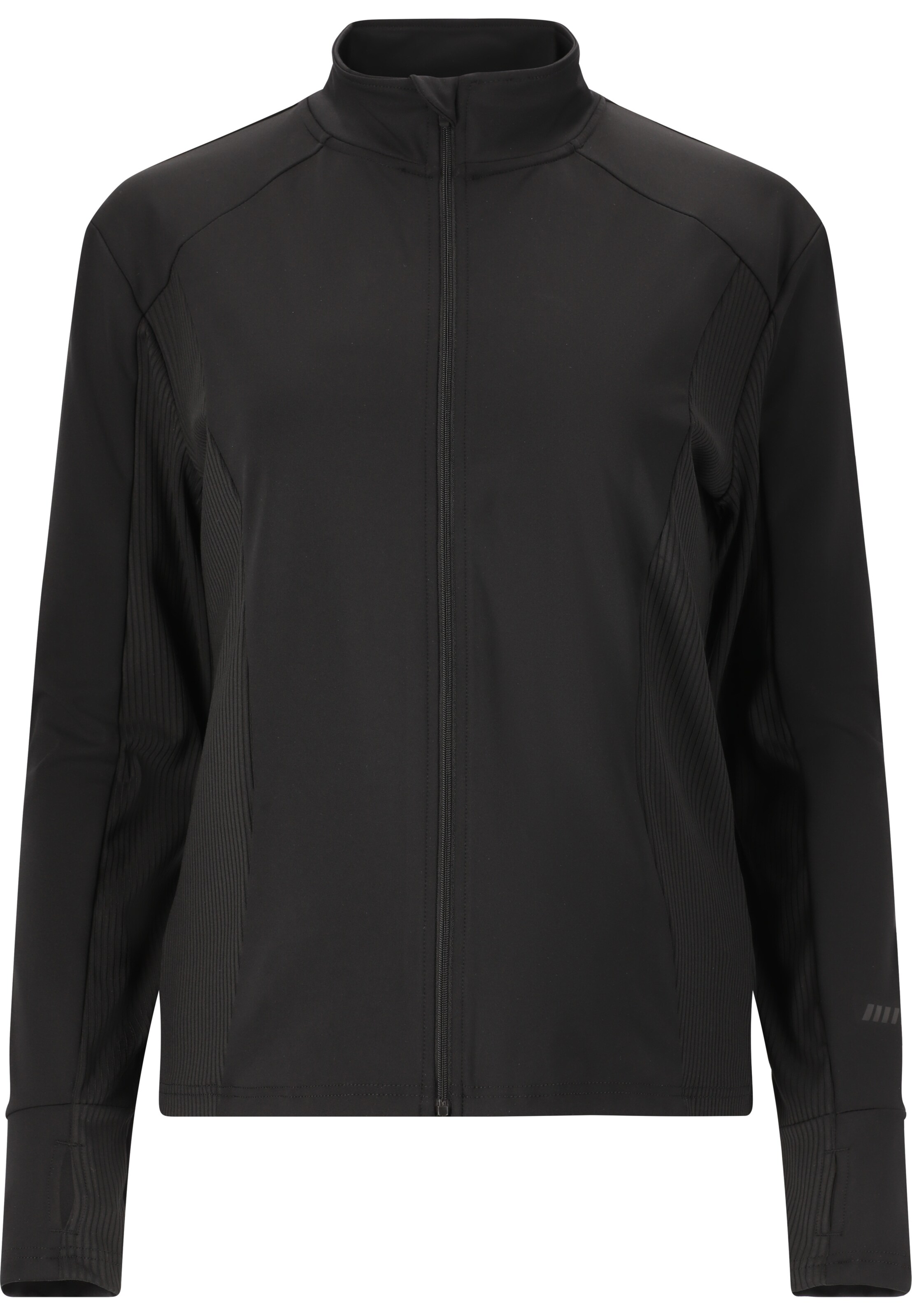 ENDURANCE Trainingsjacke 'Pulasan' in Schwarz: Vorderseite