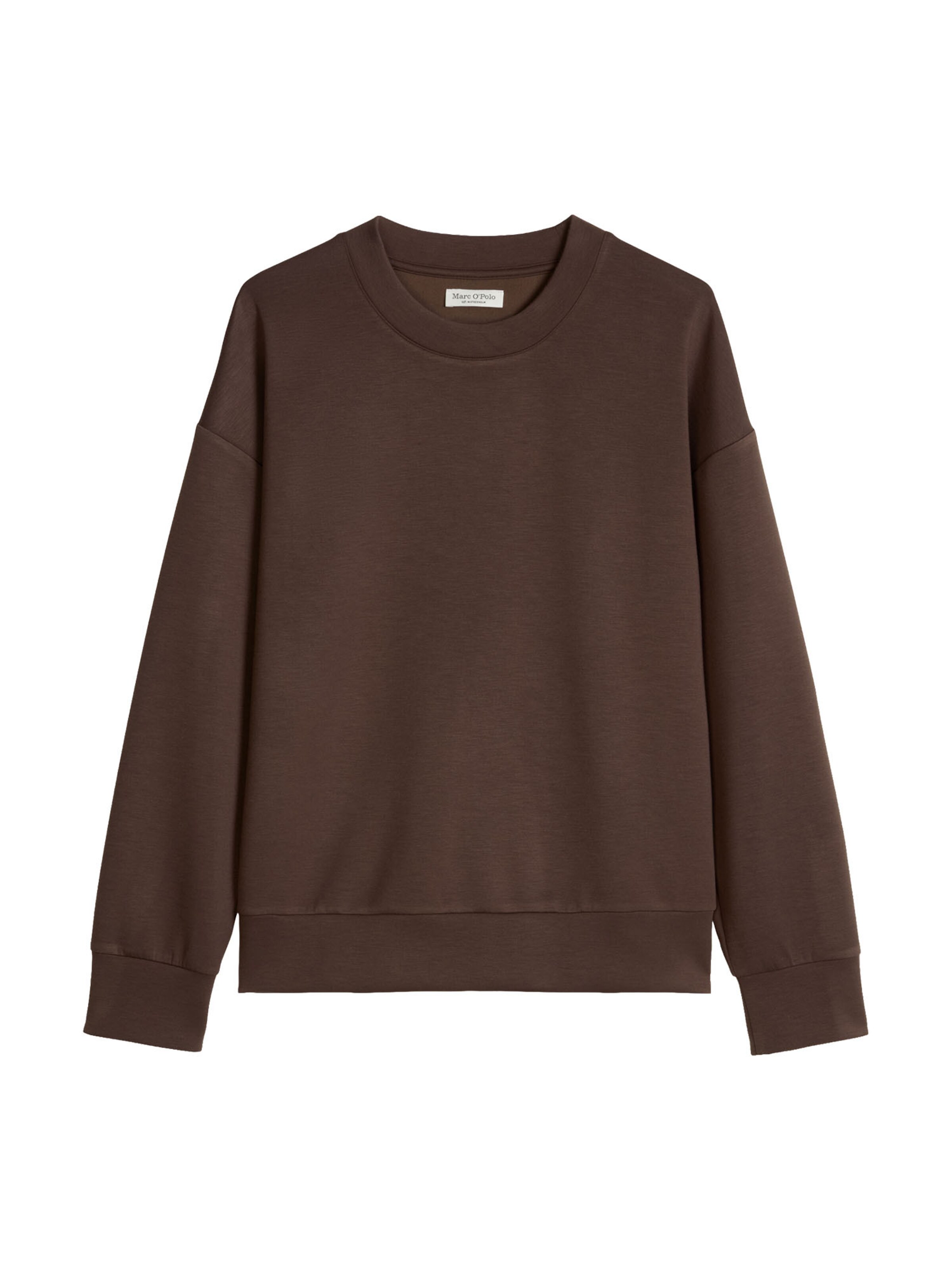 Sweat-shirt ' Modal Allure ' Marc O'Polo en marron : devant