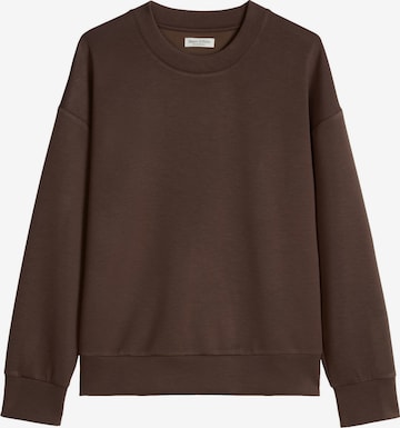 Sweat-shirt ' Modal Allure ' Marc O'Polo en marron : devant