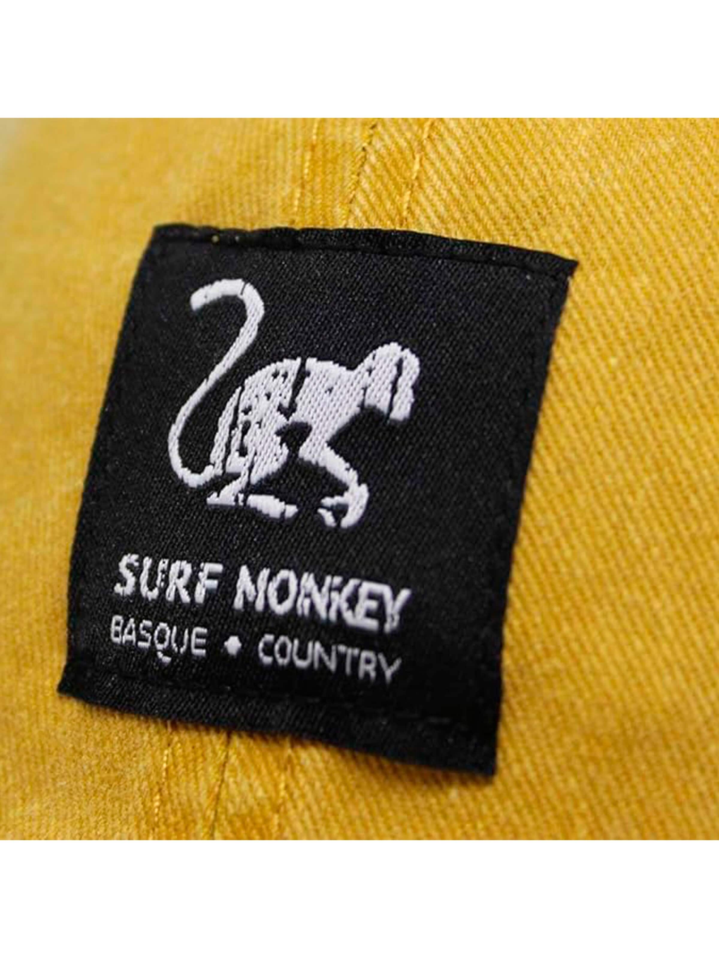 Surf Monkey - Boné desportivo em amarelo