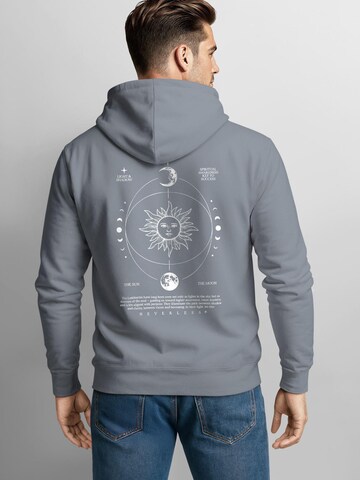 Neverless Sweatshirt 'Spiritual Awareness' in Grey