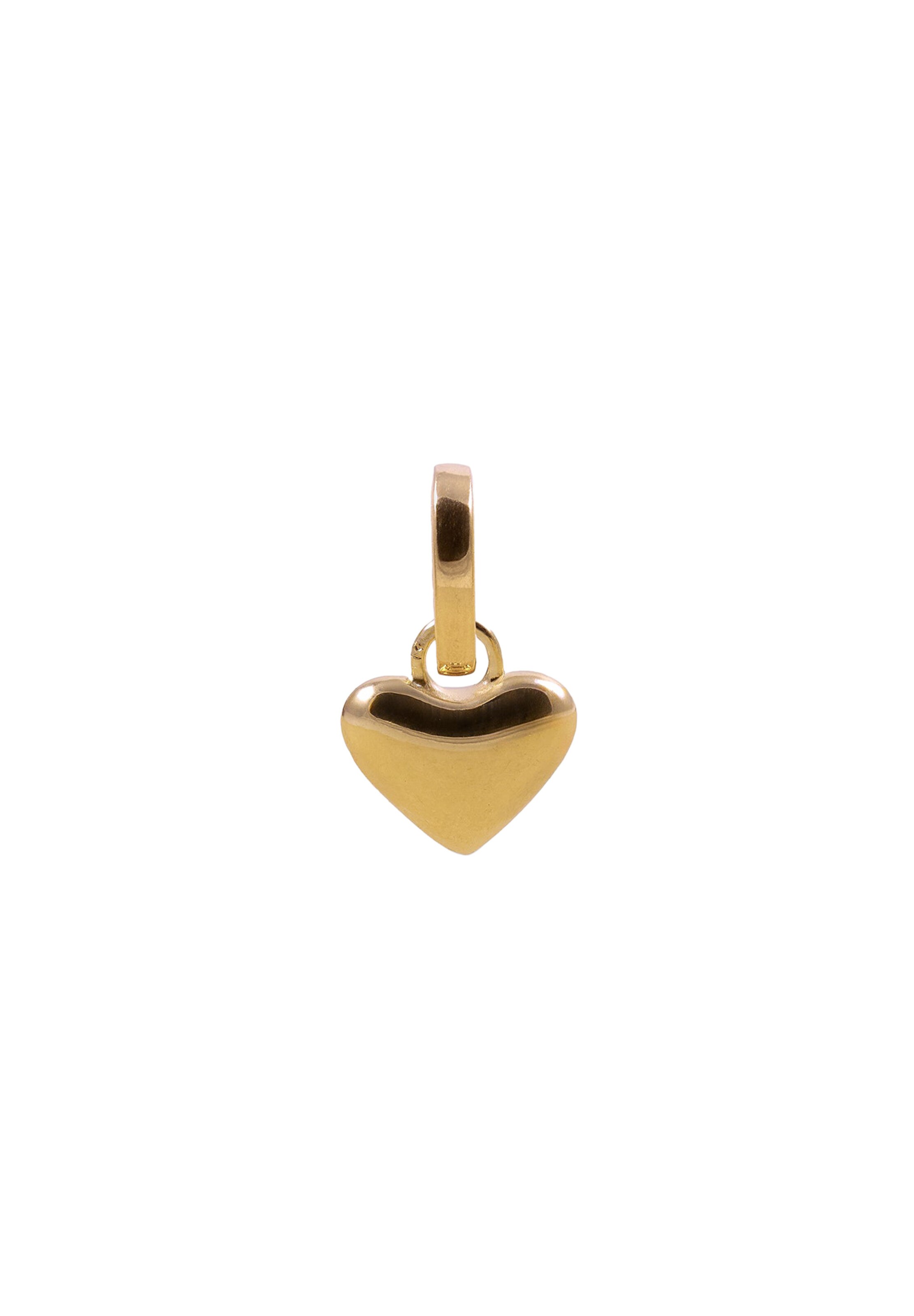 Stilnest Pendant 'Herz' in Gold: front