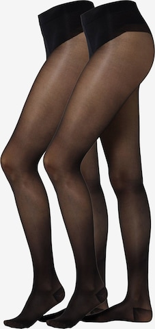 Collants camano en noir : devant