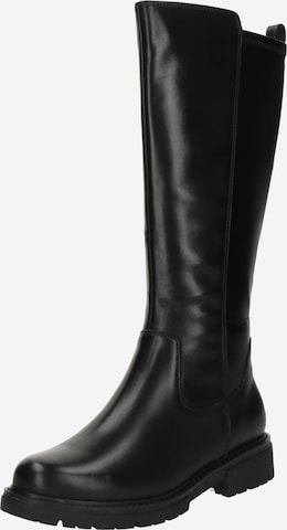Bottes JANA en noir : devant