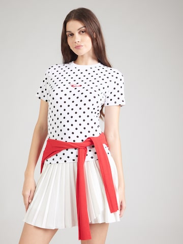 Pegador - Camisa 'Almeria' em branco: frente
