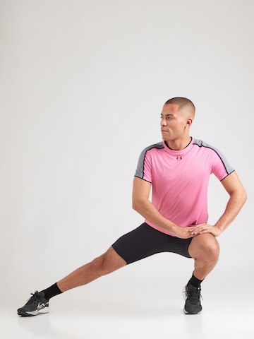 UNDER ARMOUR Funkcionalna majica 'Challenger' | roza barva