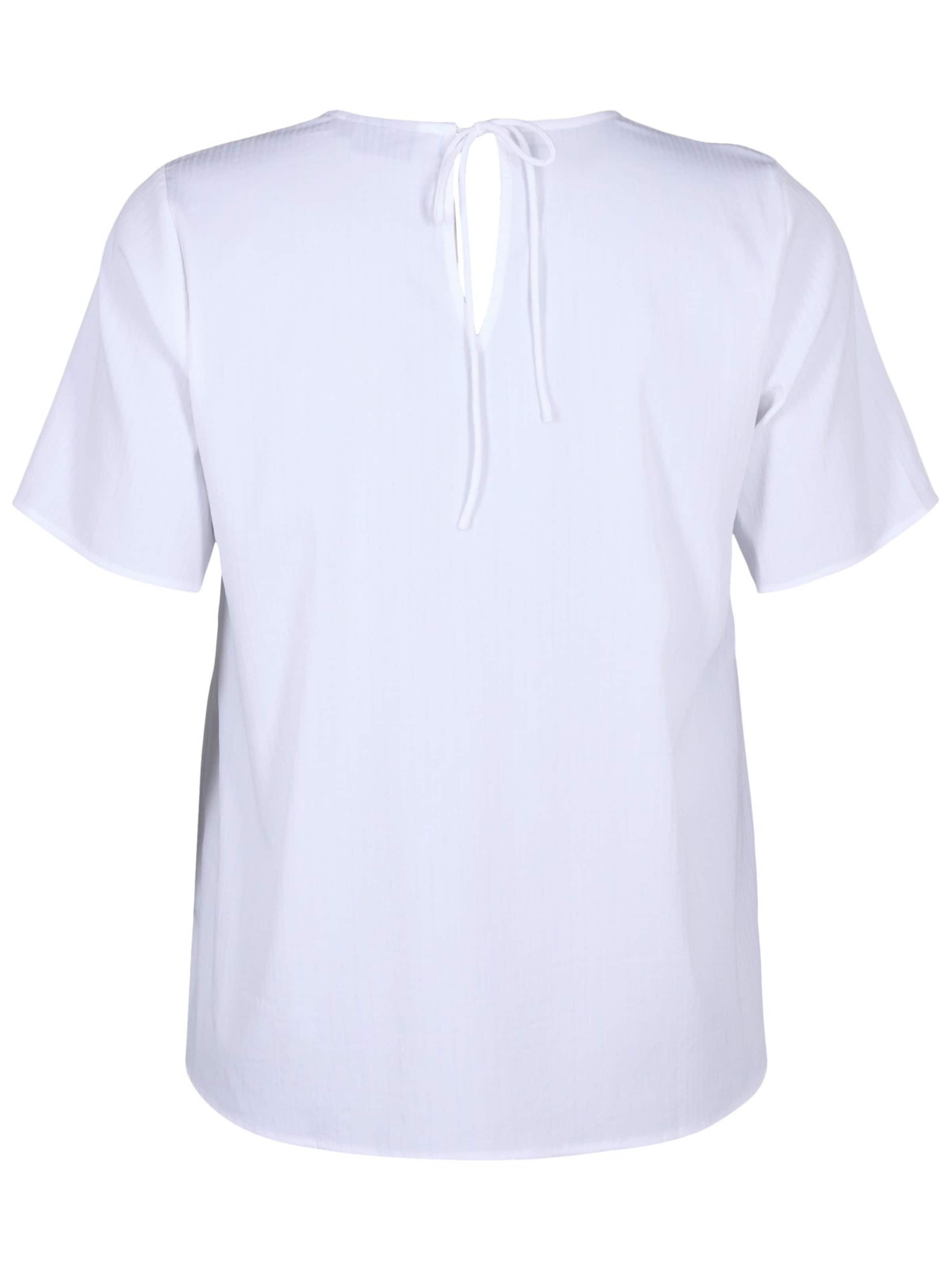 Zizzi Bluzka w kolorze biały