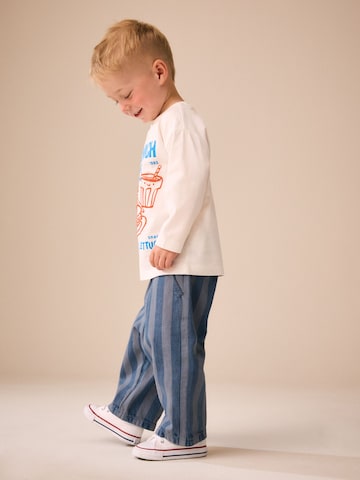 Wide Leg Pantalon Next en bleu