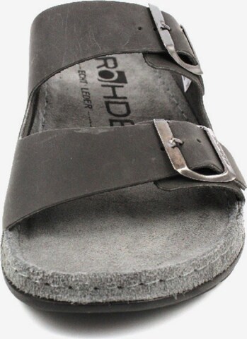 ROHDE Mules in Grey