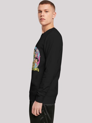 F4NT4STIC Sweatshirt 'Die Familie Feuerstein Group' in Schwarz