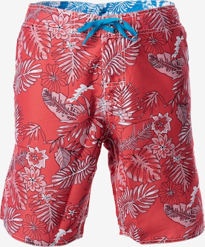 Panareha Badeshorts in blau / rot / weiß, Produktansicht