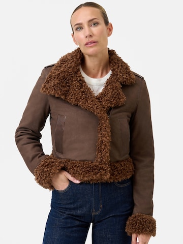 RICANO - Chaqueta de entretiempo 'Natalia' en marrón: frente