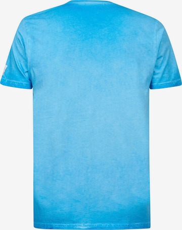 Petrol Industries T-Shirt 'Moonstone' in Blau