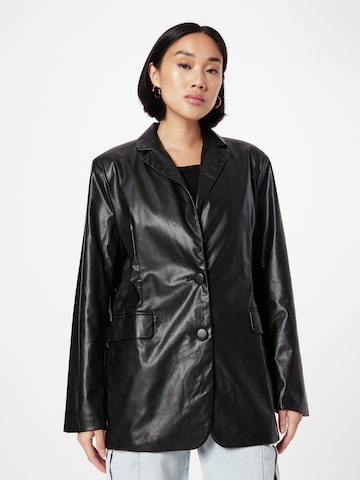 Misspap Blazer in Black: front