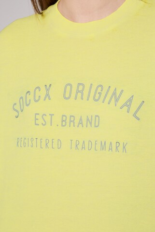 Soccx Sweatshirt in Gelb