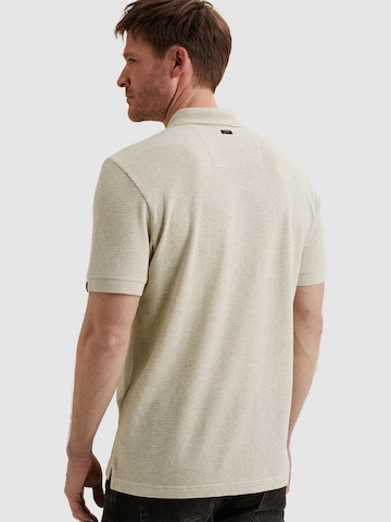 Maglietta 'Polo shirt with texture and ribbed hems' di PME Legend in beige