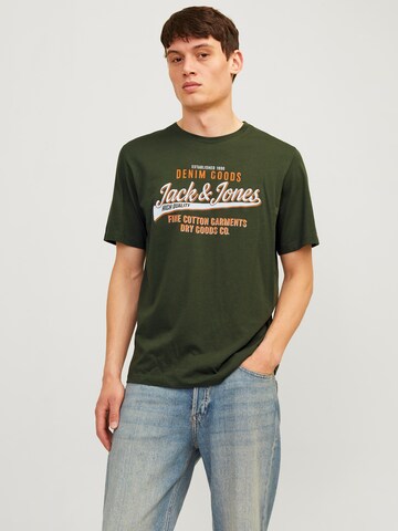 JACK & JONES Shirt in Green: front