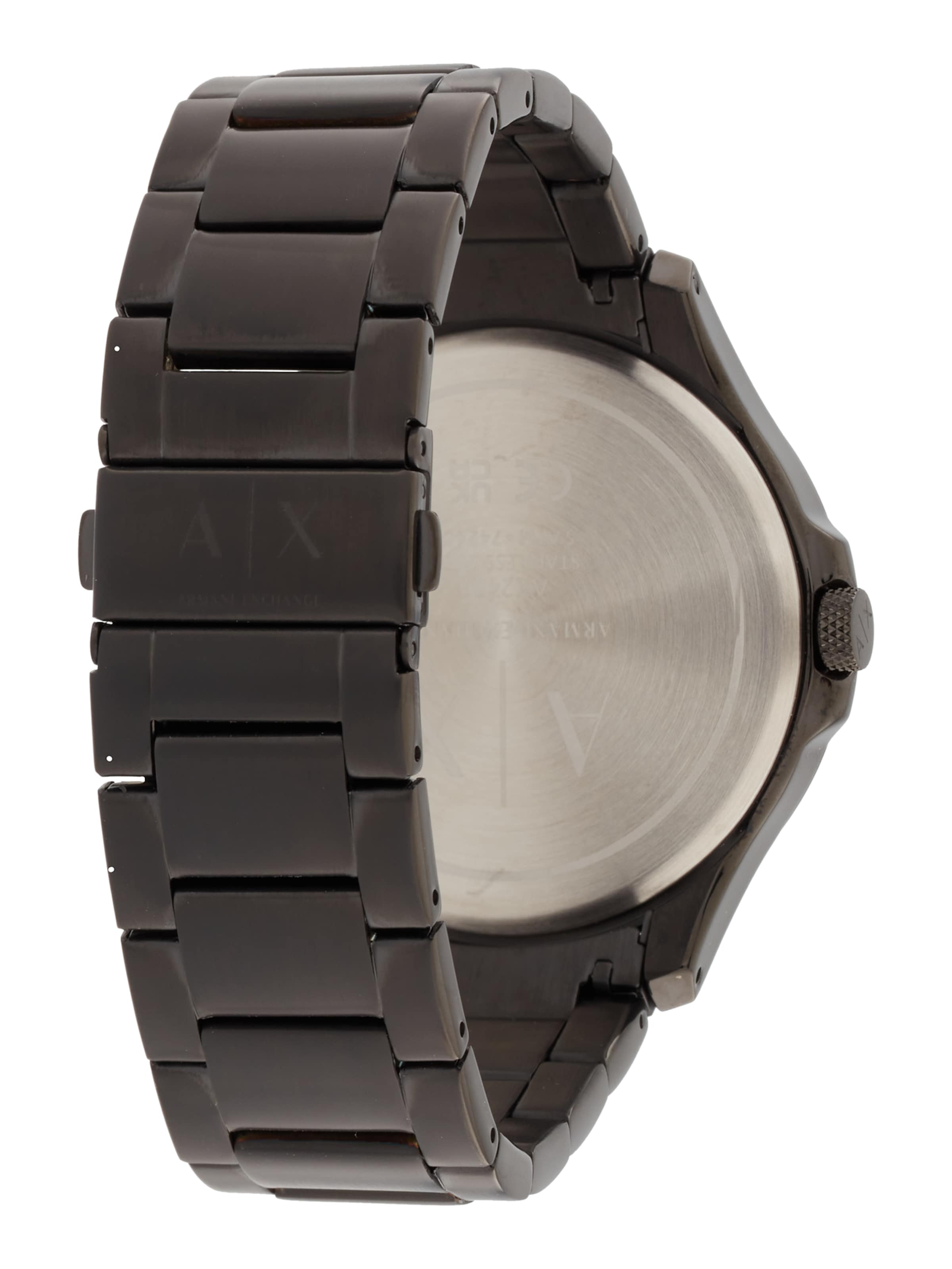 ARMANI EXCHANGE Analógové hodinky 'Hampton' - Čierna