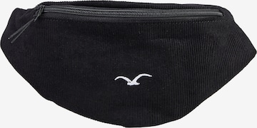 Cleptomanicx Fanny Pack 'Healer Cord' in Black: front