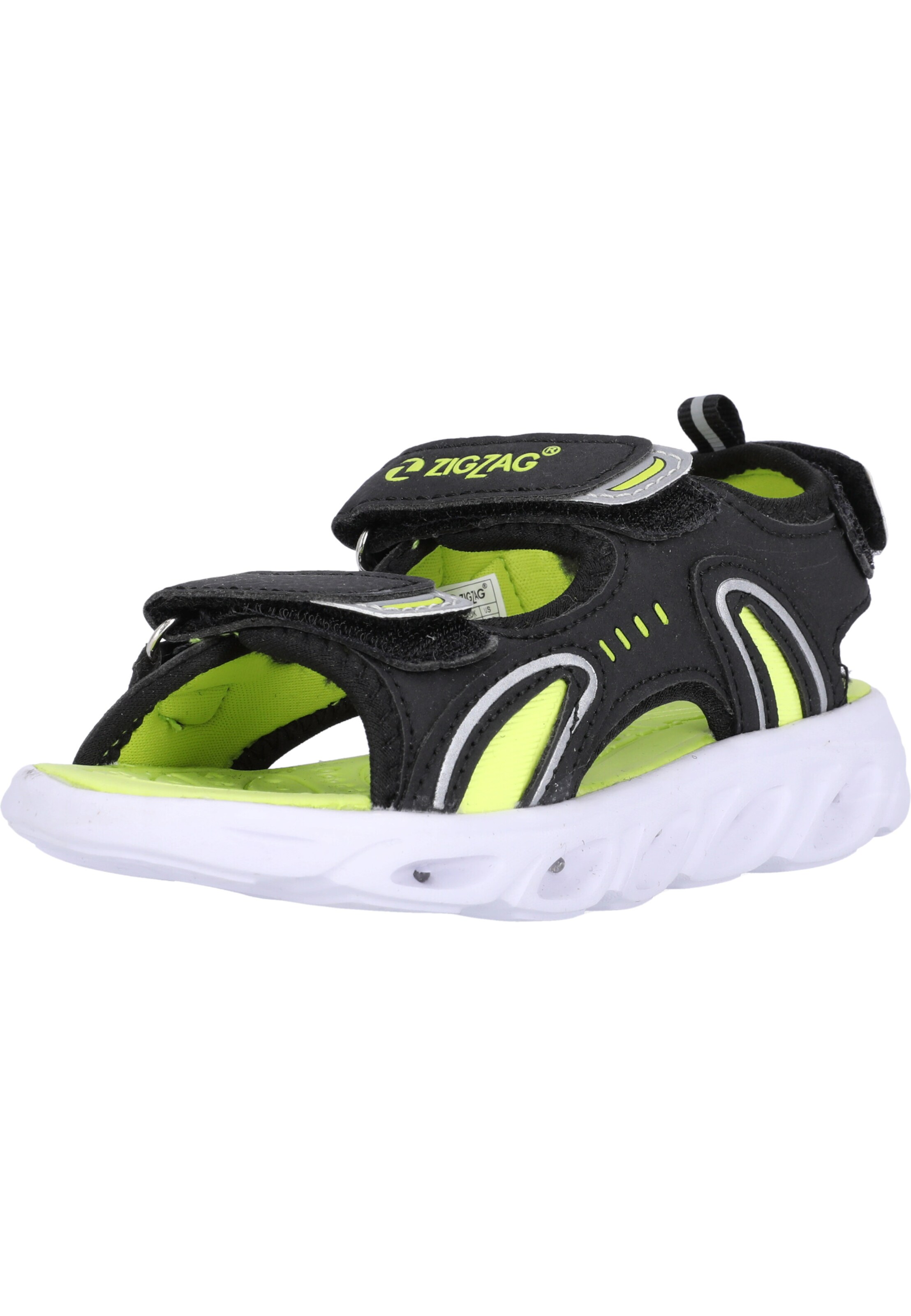 ZigZag Sandale 'Westlic' in Schwarz: Vorderseite
