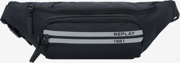 REPLAY Fanny Pack in Black: front