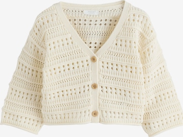 Next Вязаная кофта в Бежевый: спереди