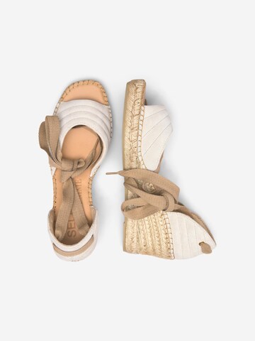 SELECTED FEMME Sandaler 'MILLA' i beige