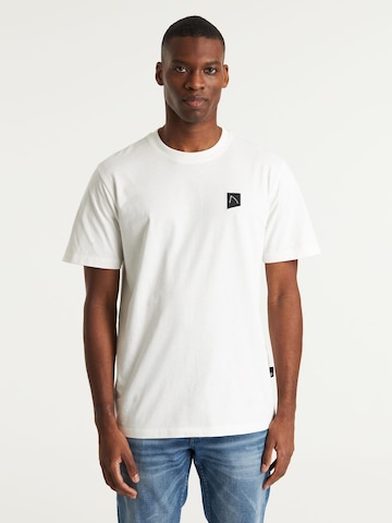 T-Shirt 'Trez' CHASIN' en blanc