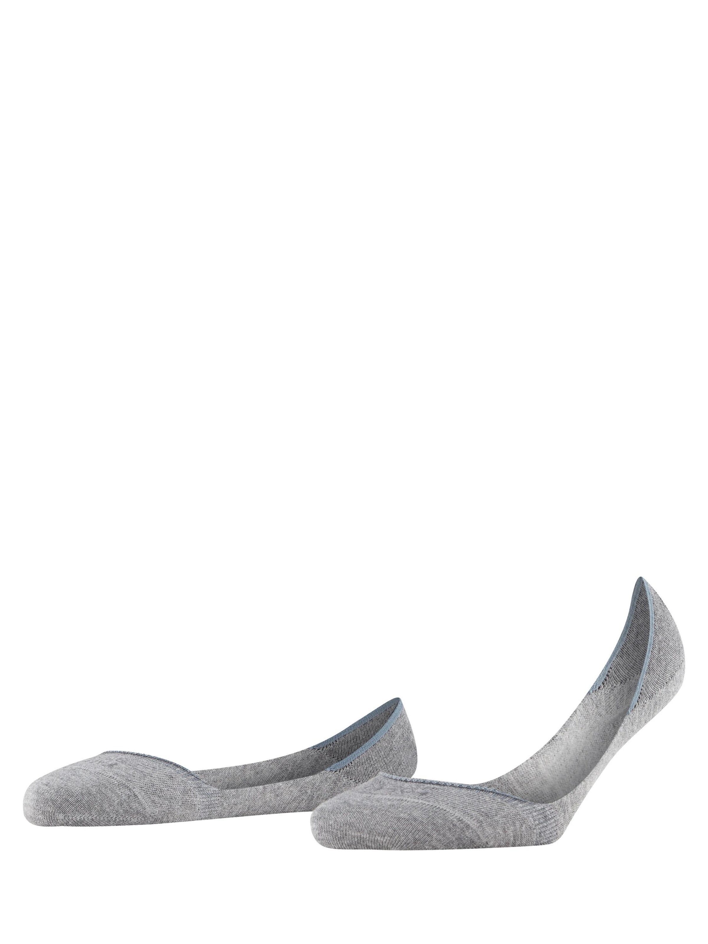 FALKE Füßlinge 'Step Medium Cut'‌‌‌‌‌‌‌‌‌ in Grau: Vorderseite