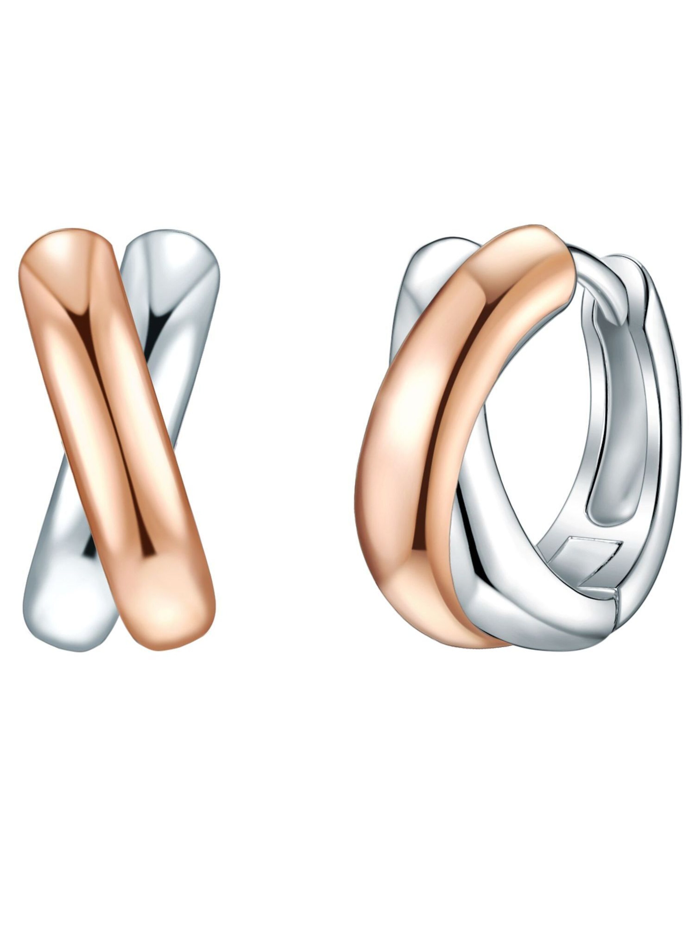 Boucles d'oreilles Rafaela Donata en argent : devant