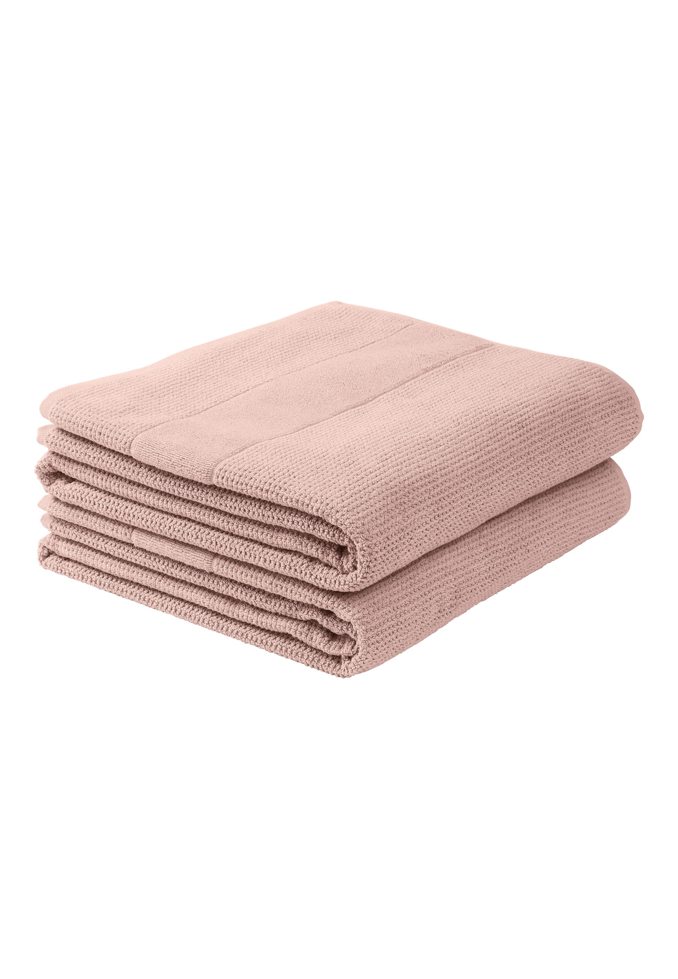 SCHIESSER Duschtücher 'Turin' in Rot: Vorderseite