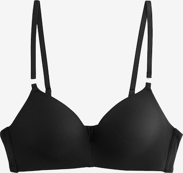 Next T-Shirt Rintaliivi värissä musta: etupuoli