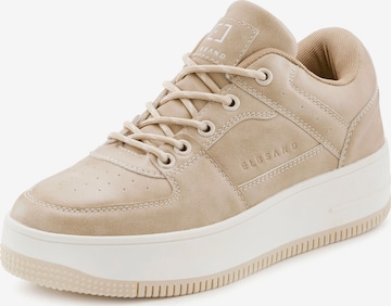 Elbsand Sneaker in Beige: Vorderseite
