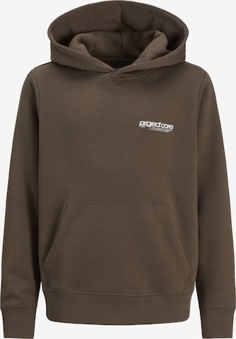 Jack & Jones Junior - Sudadera en marrón: frente