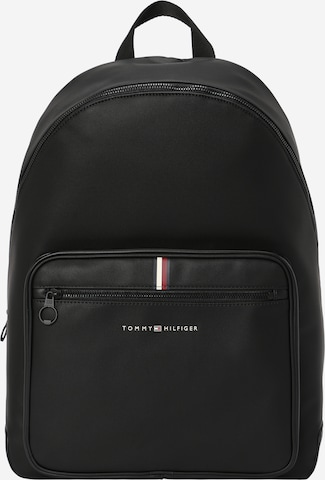 Sac à dos TOMMY HILFIGER en noir : devant