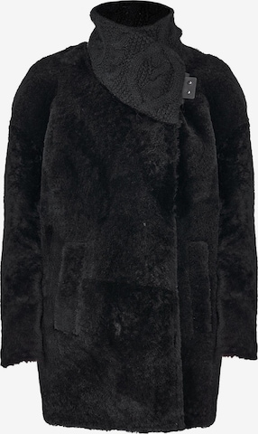 VESPUCCI BY VSP Wintermantel 'Rosa' in Schwarz: Vorderseite