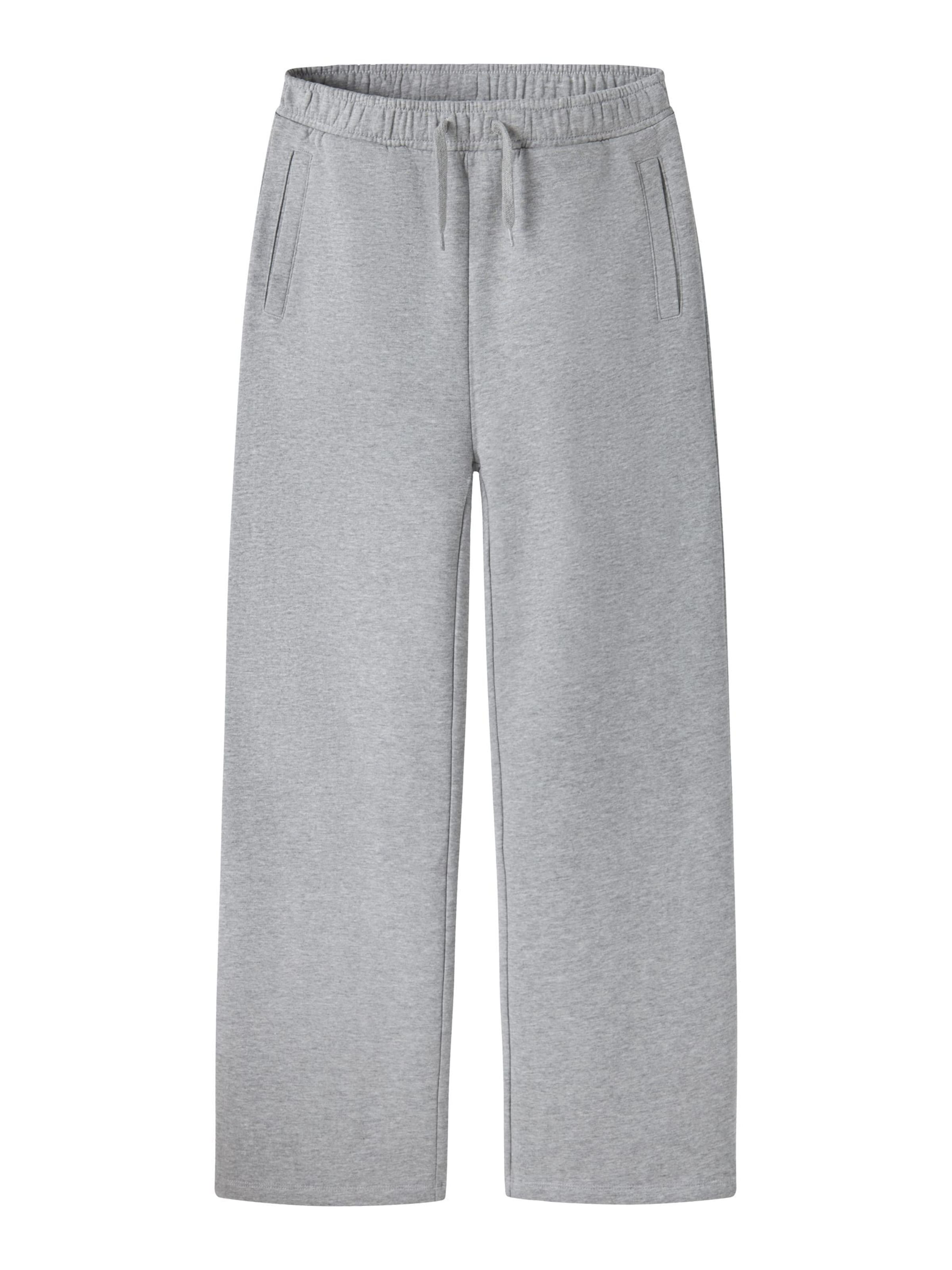 LMTD Loosefit Broek in Grijs: voorkant