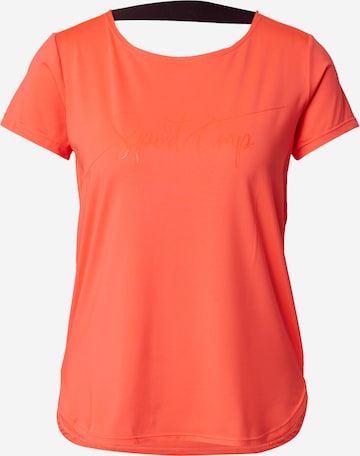 CMP Funkční tričko – oranžová: přední strana