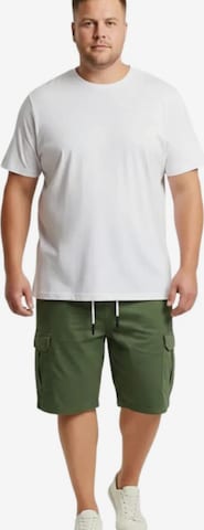 Lavecchia - Calças cargo 'LV-505 Übergrößen' em verde: frente