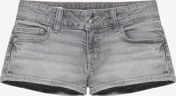 Pull&Bear Slimfit Farkut värissä harmaa: etupuoli