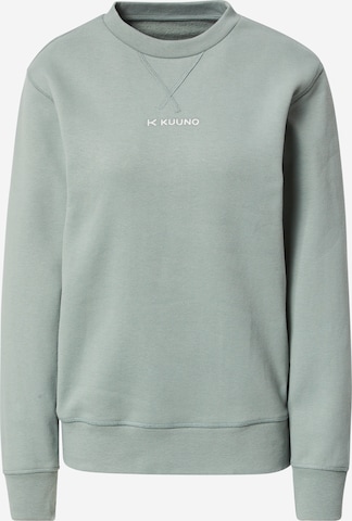 KUUNO Sportief sweatshirt in Groen: voorkant