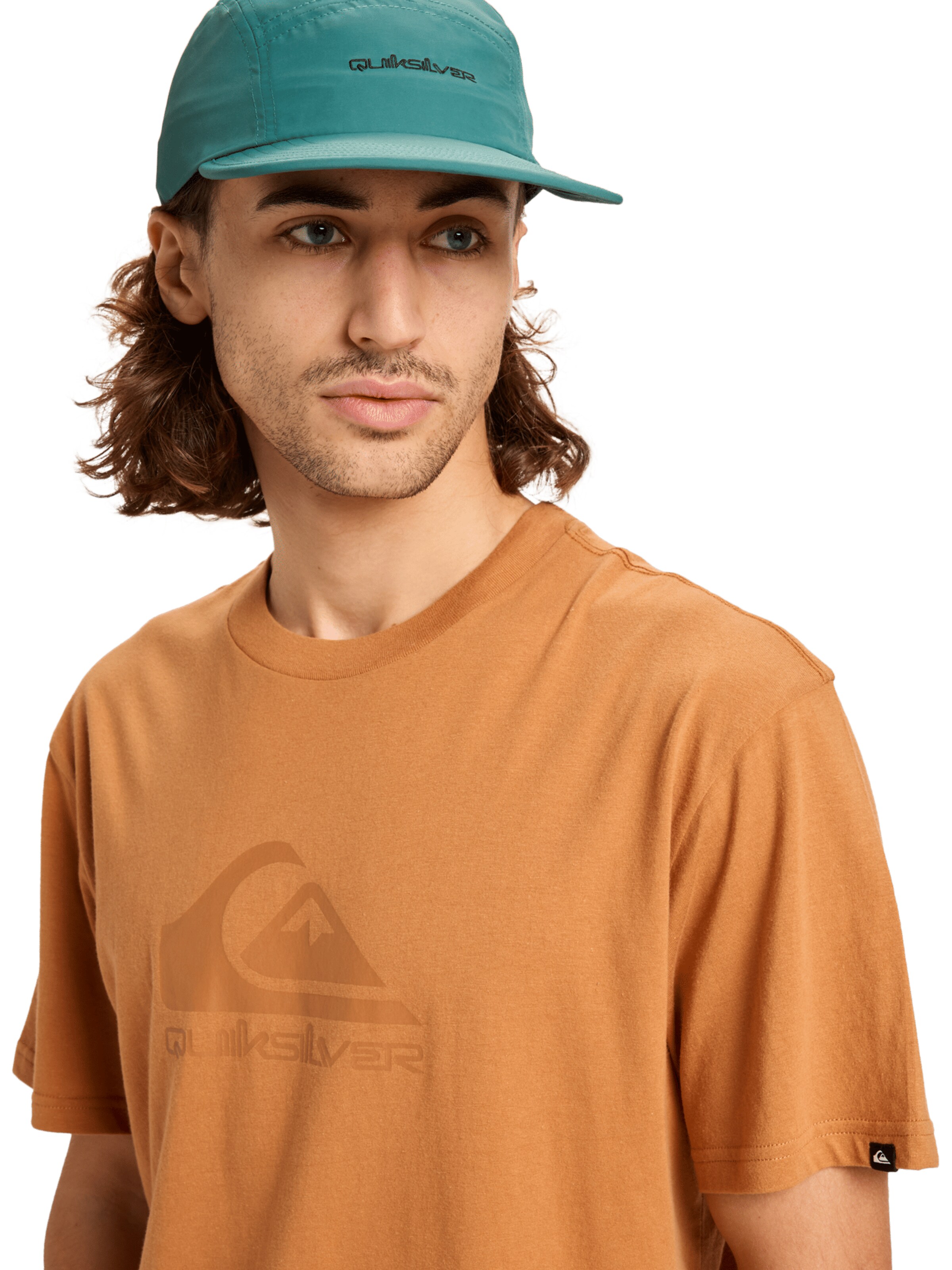 QUIKSILVER Athletic Sweatshirt in Brown
